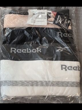 Reebok Ladies' Seamless Briefs 5 Pack – Black, White, Pink, Grey, 2X.